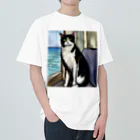 Ppit8の旅する猫 Heavyweight T-Shirt