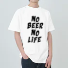 TSUBASAのNO BEER NO LIFE #02 ヘビーウェイトTシャツ