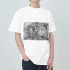 White-Holeのライトランゲージアート Heavyweight T-Shirt