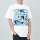 かいほう屋のPenguin Island / ペンギンアイランド ヘビーウェイトTシャツ