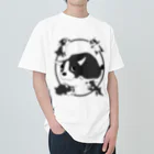 ONPu.ARTのボストンテリア　エディ君 Heavyweight T-Shirt