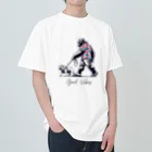 GORILLA_CLUBのお散歩ゴリー ヘビーウェイトTシャツ