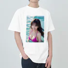 デジタル美女アートのAI美女グラビア11 Heavyweight T-Shirt