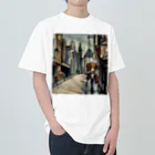 Ppit8のDog in London  ヘビーウェイトTシャツ