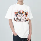 チェリモヤのねこコーラス 08 Heavyweight T-Shirt