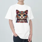 キャットパラダイス☆彡の未来ねこちゃん ヘビーウェイトTシャツ