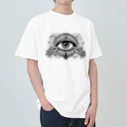 yuu_1204のSacred Geometry Eye Heavyweight T-Shirt