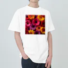 オンラインショップイエローリーフの色鮮やかな花 Heavyweight T-Shirt