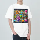 ゆずまるのくすりとグラフィティアート Heavyweight T-Shirt