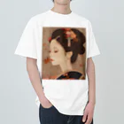 楚々想 so-so-soのUkiyo-e : Beautiful Japanese Girls Heavyweight T-Shirt