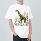 ロボぞう工務店のキリンの空中庭園 Heavyweight T-Shirt