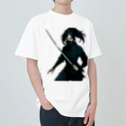 oto_jpのNinja Girl T-Shirt 女忍者Tシャツ Heavyweight T-Shirt