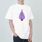 NIKORASU GOのクリスマスツリー ヘビーウェイトTシャツ