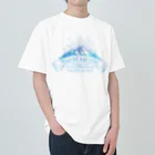 SANKAKU DESIGN STOREの定時で帰りたい for MOUNTAIN。 氷 ヘビーウェイトTシャツ