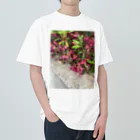 かわいいモルモットショップのドロドロのお花 Heavyweight T-Shirt