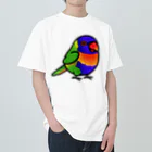 Cody the LovebirdのChubby Bird　ゴシキセイガイインコ Heavyweight T-Shirt