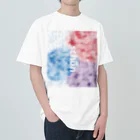 schonの紫陽花と雨 Heavyweight T-Shirt