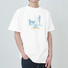 AtelierBoopの花月　SUPDog　ラブラドール ヘビーウェイトTシャツ