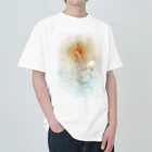 WAMI ARTのタツのキミ(王) Heavyweight T-Shirt