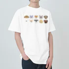 semioticaのわんわん大集合（ゆる） Heavyweight T-Shirt