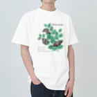 kitaooji shop SUZURI店のアカボシゴマダラとエノキ Heavyweight T-Shirt