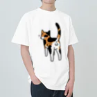 Riotoのねこけつω（三毛猫） Heavyweight T-Shirt