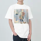 青色工学舎のPlaying Accordion Heavyweight T-Shirt