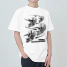 segasworksのTriceratops prorsus growth series ヘビーウェイトTシャツ