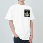 HIGHERのHIGHER original　ワッペン風ロゴ Heavyweight T-Shirt