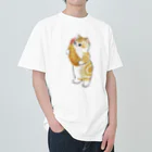 mofusandのえびふらいに恋するにゃん Heavyweight T-Shirt