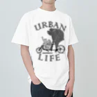 nidan-illustrationの"URBAN LIFE" #1 ヘビーウェイトTシャツ