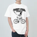 nidan-illustrationの"SWEET STEEL Cycles" #1 Heavyweight T-Shirt