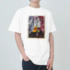 もなかの雑貨店の旅人とねこ Heavyweight T-Shirt