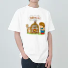 七彩ファームのpiza Heavyweight T-Shirt