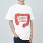 8anna storeの人体のなぞ。ぴかぴかピンクの大腸。 Heavyweight T-Shirt