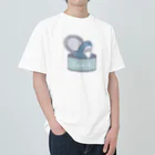 サメ わりとおもいのサメの缶詰 Heavyweight T-Shirt