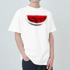 ヨープキャンが気になったのすいか -watermelon- 切 Heavyweight T-Shirt