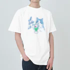 nya-mew（ニャーミュー）のI like it! Heavyweight T-Shirt