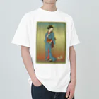 nidan-illustrationの"美人画" 1-#1 Heavyweight T-Shirt