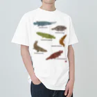 幻想水系branch　byいずもり・ようのSILHOUETTE AQUARIUM 02 ヘビーウェイトTシャツ