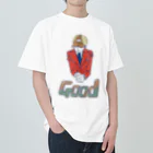 柳沢ユーヲのWILL BE GOOD MAN ヘビーウェイトTシャツ