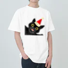 SHOP ベアたんの黒猫のやまとくん ヘビーウェイトTシャツ