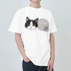 みきぞーん｜保護猫 ミッキー画伯と肉球とおともだちのじょり〜ん Heavyweight T-Shirt