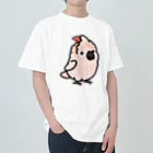 Cody the LovebirdのChubby Bird オオバタン ヘビーウェイトTシャツ