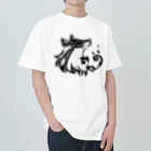 トライバル工房GanzNoteの焔狼 Heavyweight T-Shirt