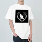 いろはにゃんこ堂の羽ねこさん(白) Heavyweight T-Shirt