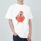 アキクサインコとウロコインコのアキクサインコ Heavyweight T-Shirt