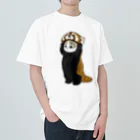 mofusandのねこかぶり（レッサーパンダ） Heavyweight T-Shirt