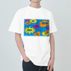 フォーヴァのコミックBLUE Heavyweight T-Shirt