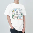 kayanoko worksのワキちゃんと仲間たち ヘビーウェイトTシャツ